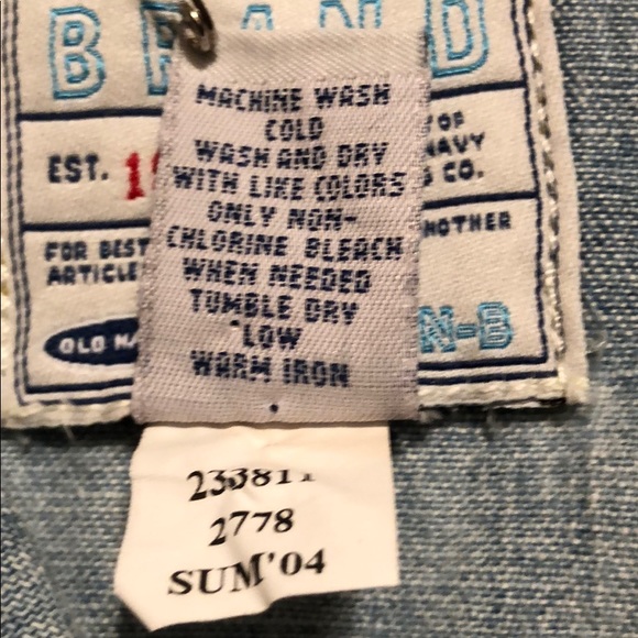 Old Navy 3/4 Sleeve Denim / Jean Jacket - Picture 7 of 7